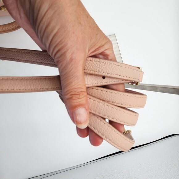 Like New Kate Spade Lise Mulberry Pink Leather Shoulder Bag Purse Handbag - Picture 10 of 14